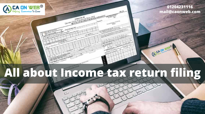 Income tax return filing